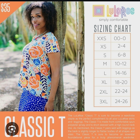 LuLaRoe Classic T Houndstooth Black and White Pattern NWT Size XL - Picture 8 of 8